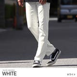 ホワイト | メンズパンツ スキニー デニムパンツ | LUXSTYLE