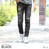 ブラック | デニムパンツ メンズ スキニー | LUXSTYLE