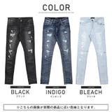 デニムパンツ メンズ スキニー | LUXSTYLE | 詳細画像2