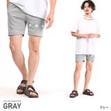 グレー | ショートパンツ メンズ プリント | LUXSTYLE
