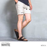 ホワイト | ショートパンツ メンズ プリント | LUXSTYLE