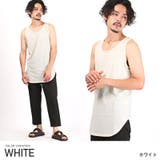 ホワイト | タンクトップ メンズ ロング丈 | LUXSTYLE
