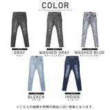 メンズデニム ジーンズ ブリーチ加工 | LUXSTYLE | 詳細画像2