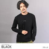 ブラック | ロンT メンズ 長袖Tシャツ | LUXSTYLE