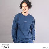 ネイビー | ロンT メンズ 長袖Tシャツ | LUXSTYLE