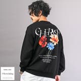 メンズトレーナー フォトプリント ドロップショルダー | LUXSTYLE | 詳細画像7