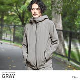 グレー | ※ボトムス別売り※ メンズパーカー ハイネック | LUXSTYLE