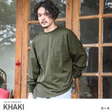 カーキ | トップス カットソー ポケット | LUXSTYLE