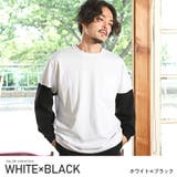 ホワイト×ブラック | トップス カットソー ポケット | LUXSTYLE