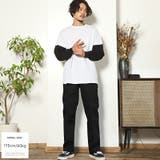 【カラーツイルバギーパンツ】メンズパンツ イージー ロングパンツ | LUXSTYLE | 詳細画像7 