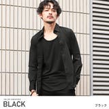 ブラック | 長袖シャツ メンズ レギュラーカラー | LUXSTYLE