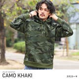 カモカーキ | パーカー メンズ メランジニット | LUXSTYLE
