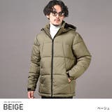 ベージュ | 中綿ジャケット メンズ ブルゾン | LUXSTYLE