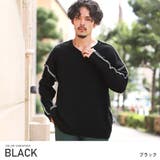 ブラック | ニット メンズ セーター | LUXSTYLE