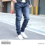 インディゴ | デニムパンツ メンズ スキニーパンツ | LUXSTYLE