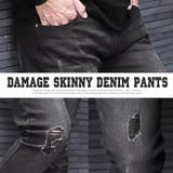 デニムパンツ メンズ スキニーパンツ | LUXSTYLE | 詳細画像6
