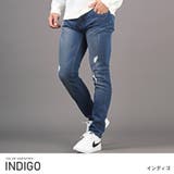 インディゴ | デニムパンツ メンズ スキニーパンツ | LUXSTYLE