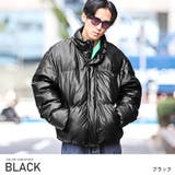 ブラック | 中綿ジャケット メンズ スタンドジャケット | LUXSTYLE