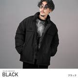 ブラック | 中綿ジャケット メンズ ブルゾン | LUXSTYLE