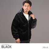 ブラック | ファージャケット メンズ ブルゾン | LUXSTYLE