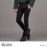 1ブラック | スキニーパンツ メンズ スタッズ | LUXSTYLE