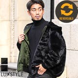 ファーブルゾン メンズ フェイクファー | LUXSTYLE | 詳細画像1