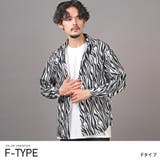 F | 長袖シャツ メンズ 総柄 | LUXSTYLE