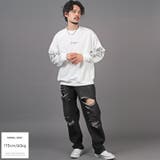 デニムパンツ メンズ ワイド | LUXSTYLE | 詳細画像9