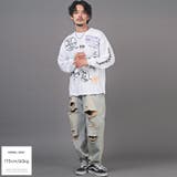 デニムパンツ メンズ ワイド | LUXSTYLE | 詳細画像8