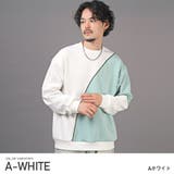 Aホワイト | トレーナー メンズ レディース | LUXSTYLE