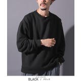 ブラック | トレーナー メンズ ビッグシルエット | LUXSTYLE