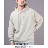 杢グレー | パーカー メンズ ヘビーウェイト | LUXSTYLE