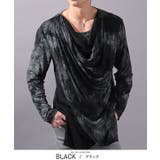 ブラック | ロンT メンズ 長袖Tシャツ | LUXSTYLE