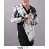 ホワイト | ロンT メンズ 長袖Tシャツ | LUXSTYLE