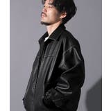 レザージャケット メンズ ブルゾン | LUXSTYLE | 詳細画像3