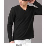 ブラック | ロンT メンズ 長袖Tシャツ | LUXSTYLE