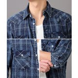 7分袖シャツ メンズ チェック柄 | LUXSTYLE | 詳細画像6