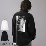長袖シャツ メンズ バックプリント | LUXSTYLE | 詳細画像1