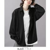 ブラック | 長袖シャツ メンズ バックプリント | LUXSTYLE