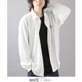 ホワイト | 長袖シャツ メンズ バックプリント | LUXSTYLE