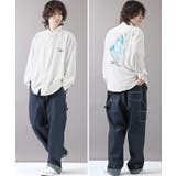 長袖シャツ メンズ バックプリント | LUXSTYLE | 詳細画像6