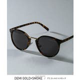 デミゴールド×スモーク | LUXSTYLE ラグスタイル サングラス | LUXSTYLE