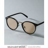 ゴールド×ライトブラウン | LUXSTYLE ラグスタイル サングラス | LUXSTYLE