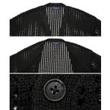 カーディガン メンズ メッシュ | LUXSTYLE | 詳細画像8