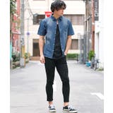 半袖シャツ メンズ デニムシャツ | LUXSTYLE | 詳細画像5 
