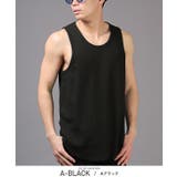 Aブラック | LUXSTYLE ラグスタイル タンクトップ | LUXSTYLE