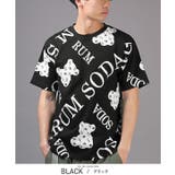 ブラック | RUMSODA ラムソーダ Tシャツ | LUXSTYLE