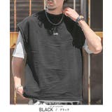 ブラック | 半袖Tシャツ ベスト アンサンブル | LUXSTYLE