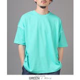 グリーン | Tシャツ 半袖 トップス | LUXSTYLE