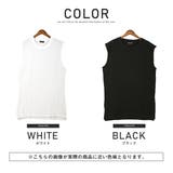 タンクトップ ノースリーブ トップス | LUXSTYLE | 詳細画像2